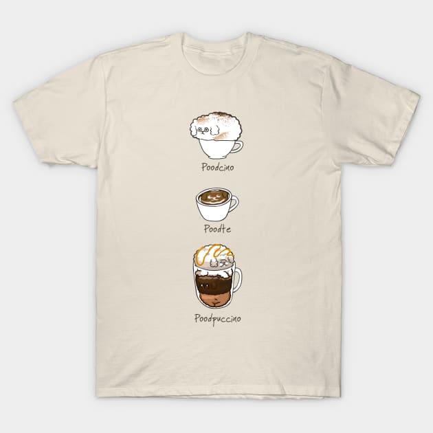 My favorite Coffee Poodle T-Shirt by huebucket